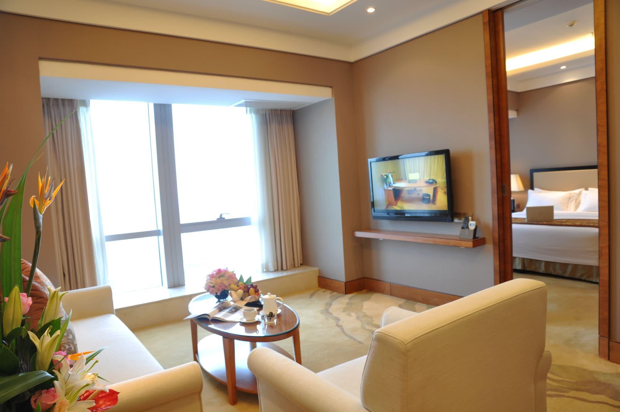 Vertical City Hotel Guangzhou Bagian luar foto