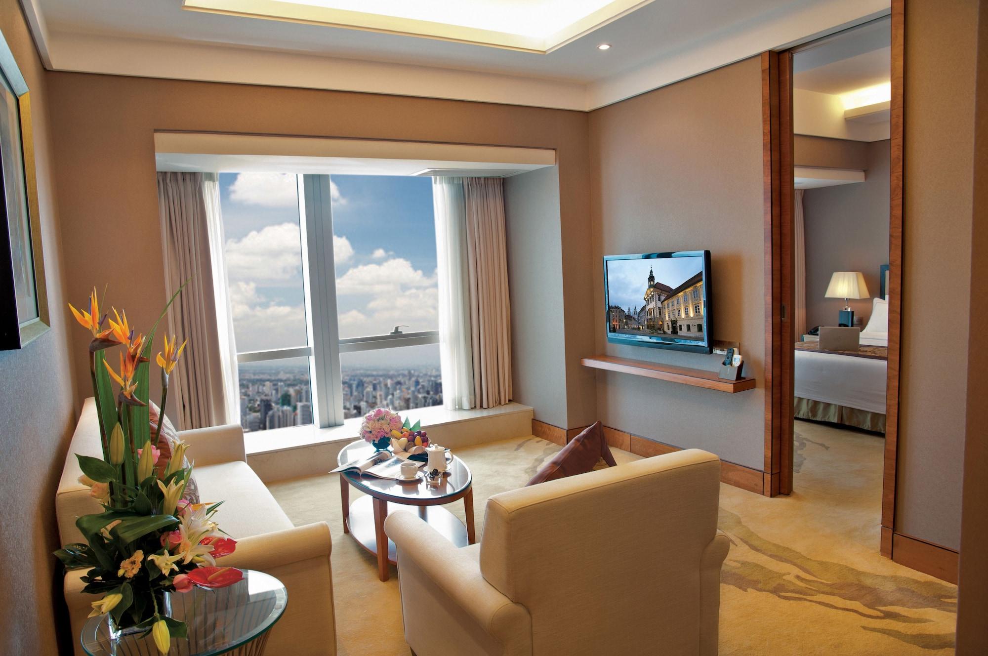 Vertical City Hotel Guangzhou Bagian luar foto