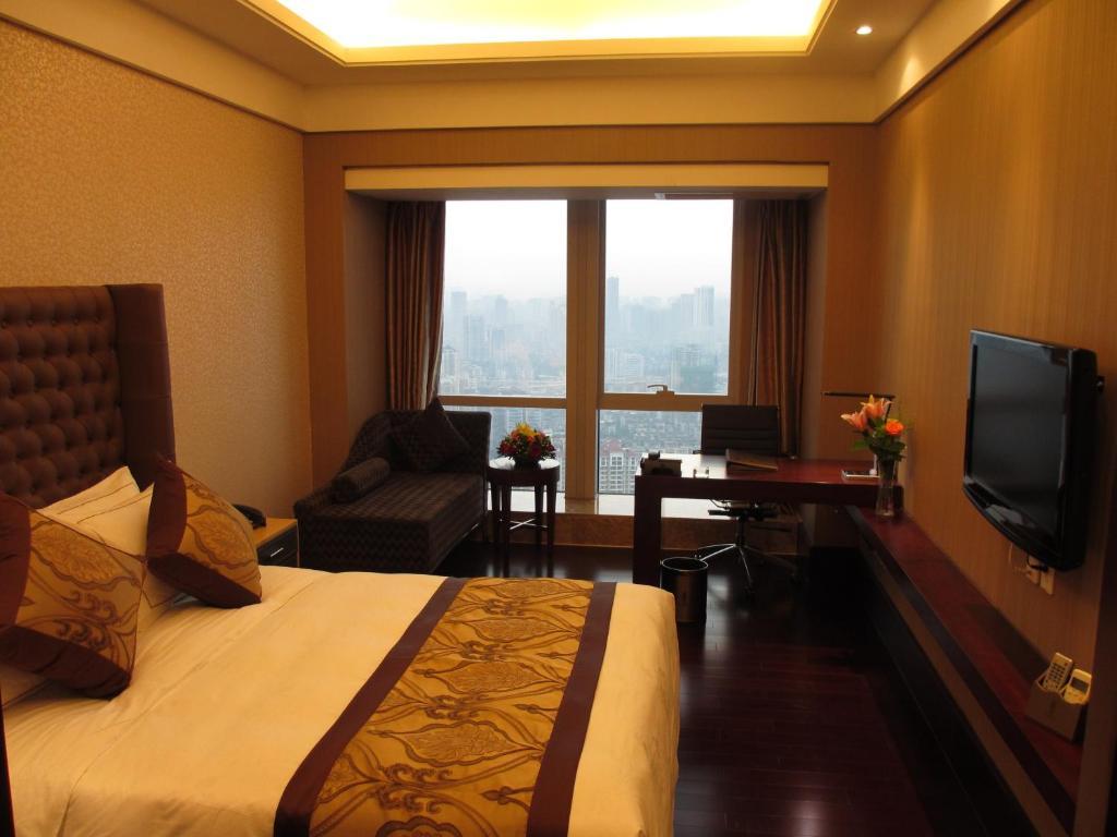 Vertical City Hotel Guangzhou Bagian luar foto