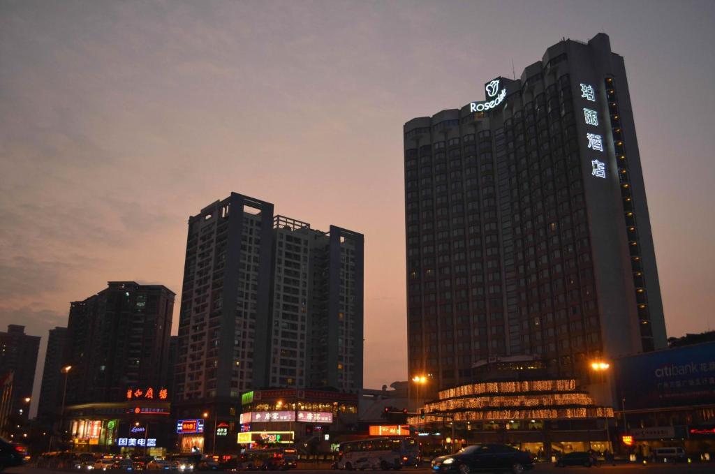 Vertical City Hotel Guangzhou Bagian luar foto